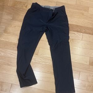 adidas Men's navy Chino-Style Performance Pants